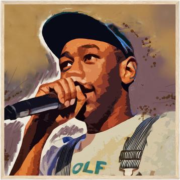 tyler the creator poster  | 50 x 50 cm beschikbaar voor biedingen