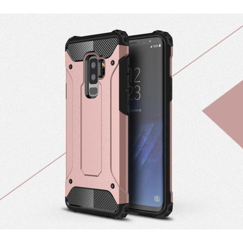 Samsung Galaxy S5 - Armor Case Cover Cas TPU Hoesje Roze, Telecommunicatie, Mobiele telefoons | Hoesjes en Frontjes | Samsung