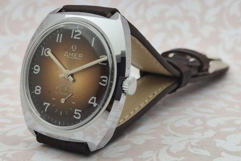 Amer - NOS - Vintage - Zonder Minimumprijs - Heren -, Sieraden, Tassen en Uiterlijk, Horloges | Heren