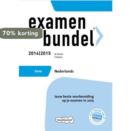 Examenbundel - Nederlands Havo 2014/2015 9789006080612, Boeken, Schoolboeken, Gelezen, Verzenden