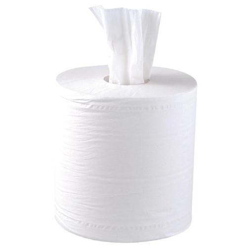 Handdoekrollen Wit | 6 rollen | 2 laags | 18(h) x 18(Ø)cm, Zakelijke goederen, Horeca | Keukenapparatuur, Nieuw in verpakking