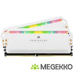 Corsair DDR5 Dominator Platinum RGB 2x16GB 6200 White, Computers en Software, RAM geheugen, Verzenden, Nieuw
