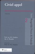 9789013058383 Burgerlijk Proces  Praktijk 2 -   Civiel appel, Boeken, Verzenden, Zo goed als nieuw, H.J. Snijders