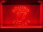 Rolling stones neon bord lamp LED verlichting lichtbak #2, Verzenden, Nieuw