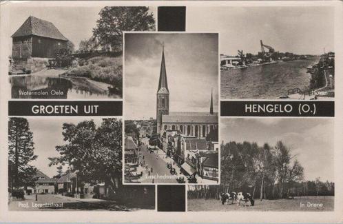 HENGELO (O) - Meerluik Groeten uit Hengelo (O.), Verzamelen, Ansichtkaarten | Nederland, Verzenden