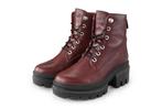 Timberland Veterboots in maat 38½ Rood | 10% extra korting, Kleding | Dames, Schoenen, Verzenden, Overige typen, Zo goed als nieuw
