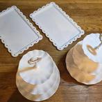 4-delige set van 2 etageres en 2 dienbladen - Rond model, Verzenden, Nieuw