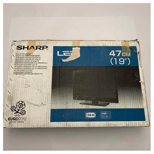 Bieden: Sharp LC-19LE510E 19 inch LED LCD TV, Huis en Inrichting, Woonaccessoires | Overige, Nieuw, Ophalen of Verzenden
