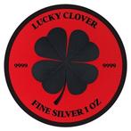 Niue. 2 Dollars 2023 1oz $2 NZD Niue Lucky Clover Cyber Red