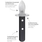 Triangle Professioneel Oestermes – Breed Handvat – RVS, Huis en Inrichting, Keuken | Bestek, Nieuw, Ophalen of Verzenden, Rvs of Chroom