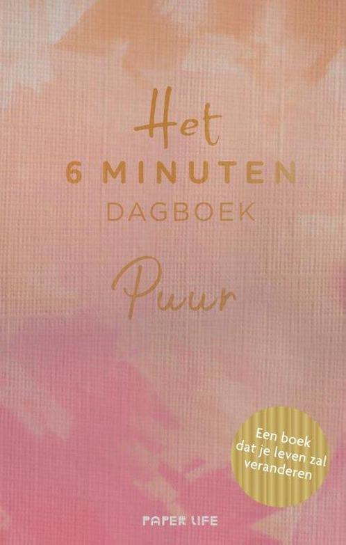 9789000394852 Het 6 minuten dagboek - Het 6 minuten dagbo..., Boeken, Studieboeken en Cursussen, Zo goed als nieuw, Verzenden