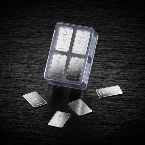 1 Gram Heimerle Meule Zilverbaar, Postzegels en Munten, Edelmetalen en Baren, Zilver, Verzenden
