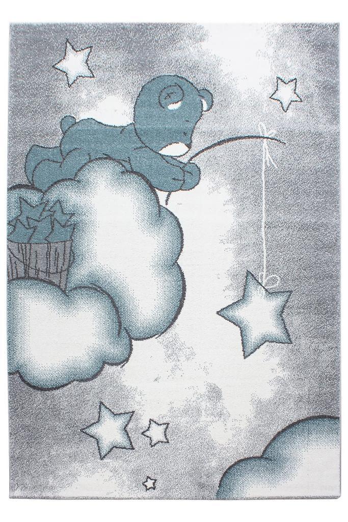 Kindervloerkleed | Kids | Beer | Blauw | 120x170 cm, Huis en Inrichting, Stoffering | Tapijten en Kleden, Verzenden