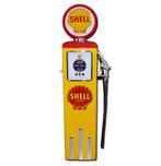 Shell 8 Ball Benzinepomp Zonder Voet Rood & Geel Reproductie, Verzamelen, Gebruikt, Ophalen