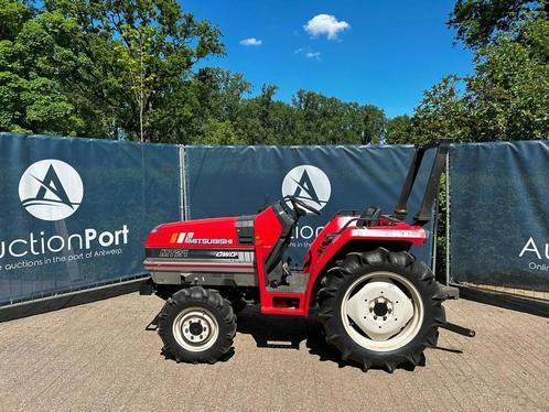 Veiling: Minitractor Mitsubishi MT21 Diesel, Zakelijke goederen, Agrarisch | Tractoren, Gebruikt, Overige merken, tot 2500, tot 80 Pk