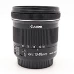 Canon EF-S 10-18mm F/4.5-5.6 IS STM | Tweedehands, Verzenden, Gebruikt