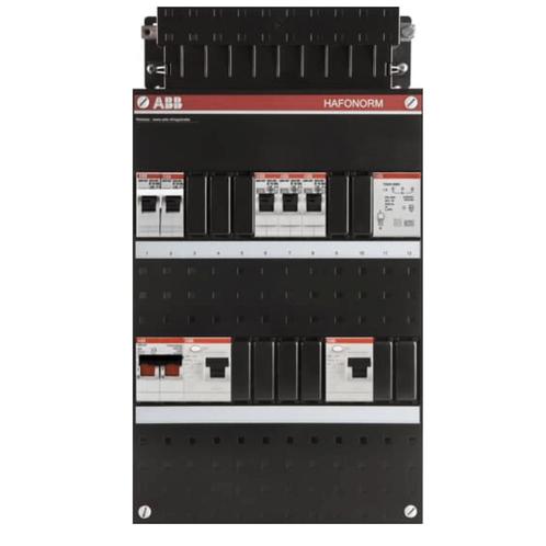 ABB busboard groepenkast 1 fase 3 groepen + fornuisgroep +, Doe-het-zelf en Verbouw, Elektra en Kabels, Ophalen of Verzenden