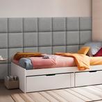 Gestoffeerde wandpanelen Carpino set van 4 stof 30x30 cm lic, Doe-het-zelf en Verbouw, Platen en Panelen, Verzenden, Nieuw