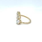 Ring - 14 karaat Geel goud - 3.08ct. tw. Diamant (Lab-grown), Nieuw