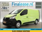 Renault Trafic 1.6 dCi T29 L1H1 Airco Cruise Trekhaak €183pm, Renault, Nieuw, Lease, Groen