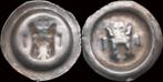 13-14th cent Ad Germany Hamburg Stadt hohlpfennig zilver, Postzegels en Munten, Munten | Europa | Niet-Euromunten, Verzenden