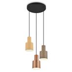 Taupe hanglamp modern, Amila, Huis en Inrichting, Lampen | Hanglampen, Nieuw, Ophalen of Verzenden, Modern, Metaal