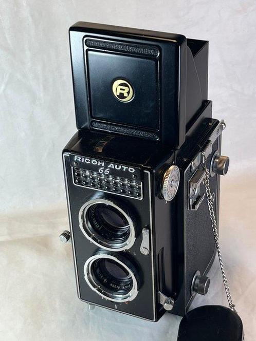 Ricoh Auto 66 met 3.5/8cm (1960-1964) Twin lens reflex, Audio, Tv en Foto, Fotocamera's Analoog