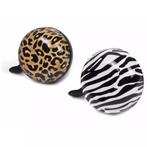 Benson Fietsbel met dierenprint - Ø 80 mm - Ding-dong gel.., Ophalen of Verzenden, Nieuw