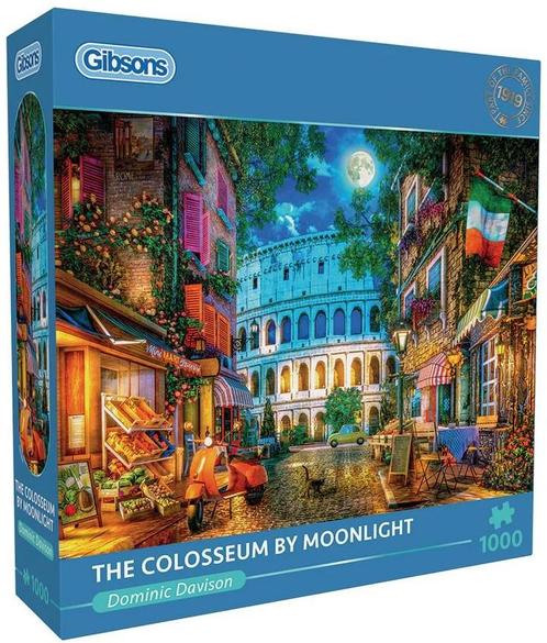 The Colosseum by Moonlight Puzzel (1000 stukjes) | Gibsons -, Hobby en Vrije tijd, Denksport en Puzzels, Nieuw, Verzenden
