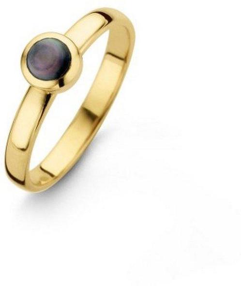 Casa Jewelry Ring Pom Grey - Goud Verguld - Maat 18.50, Sieraden, Tassen en Uiterlijk, Ringen, Verzenden