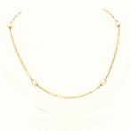 Halsketting - 18 karaat Geel goud, Sieraden, Tassen en Uiterlijk, Kettingen, Nieuw