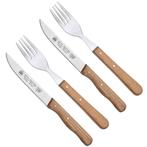 RÖR Solingen Steakmes – Vespermes – Gekarteld – Set m, Huis en Inrichting, Keuken | Bestek, Ophalen of Verzenden, Nieuw