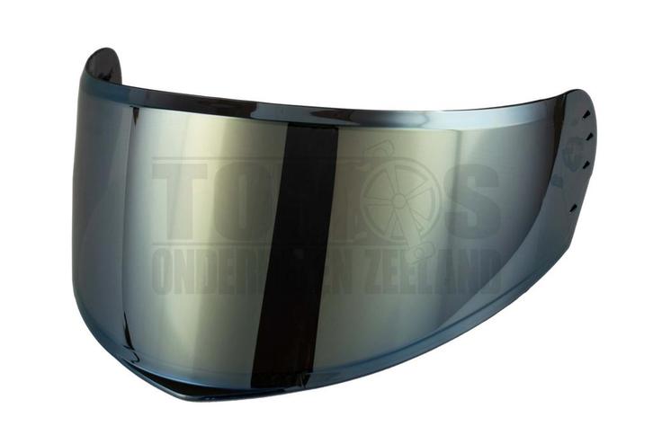 Helm Vito Systeemhelm Furio Vizier mirror / spiegel gold, Fietsen en Brommers, Brommerhelmen, Nieuw, Ophalen of Verzenden