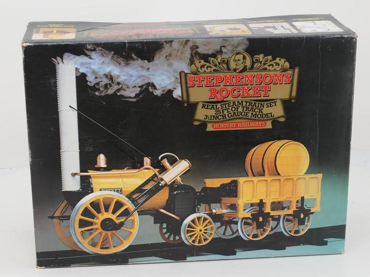 Hornby 3 1/2 Inch G100-9140 Stephensons Rocket Real Stea..., Hobby en Vrije tijd, Modeltreinen | Overige schalen, Overige typen