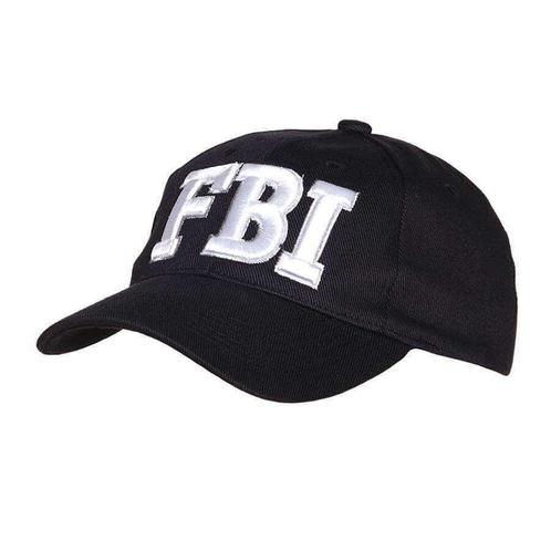 Baseball cap FBI witte tekst, Kleding | Heren, Hoeden en Petten, Pet, Nieuw, Verzenden