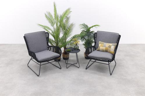Exotan Grace stoel loungeset + bijzettafel Oriental -3-delig, Tuin en Terras, Tuinsets en Loungesets, Loungeset, Nieuw, Overige materialen