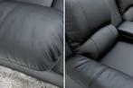 Exclusieve 2-zits bioscoopfauteuil HOLLYWOOD 190cm zwarte, Ophalen of Verzenden, Nieuw
