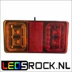 LED Achterlicht rechthoek 12/24 volt, Ophalen of Verzenden, Nieuw, Universele onderdelen