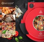KESSER® Pizzaoven tot 400° - Pizzamaker - 1200W - Vuurvaste, Witgoed en Apparatuur, Eierkokers, Verzenden, Nieuw