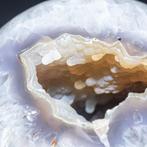 Een blik naar binnen Geode Sphere Natuurlijke Agaatbol -