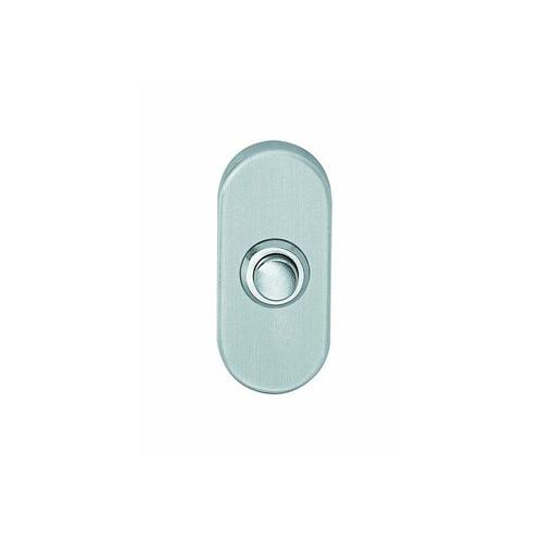 Intersteel deurbel ovaal 65x30x10mm verdekt - RVS, Huis en Inrichting, Deurbellen, Nieuw, Verzenden