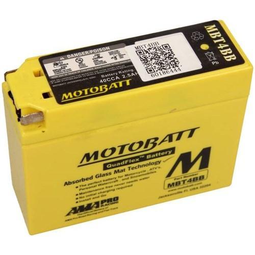 Motobatt Agm Accu Mbt4Bb 12V 2.5Ah 113X38X87, Computers en Software, Laptop-opladers, Verzenden