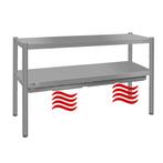 GGM Gastro | Warmtebrug ECO - 1400x370mm - met 2 planken - |, Verzenden, Nieuw in verpakking, Overige typen