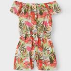 Name It-collectie Jumpsuit Vinaya (bright white tropical), Kinderen en Baby's, Kinderkleding | Maat 104, Nieuw, Meisje, Name It