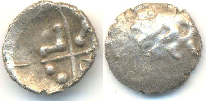 Quinar Typ Schoenaich Kelten Vindeliker: Kreuz mit Orname..., Postzegels en Munten, Munten | Europa | Niet-Euromunten, Verzenden