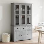 vidaXL buffetkast BODO 115,5x43x200,5 cm massief grenenhout, Huis en Inrichting, Kasten | Buffetkasten, Minder dan 50 cm, Nieuw