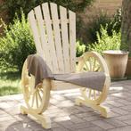 vidaXL Tuinstoelen 2 st Adirondack massief vurenhout, Tuin en Terras, Verzenden, Nieuw, Hout, Tuinset