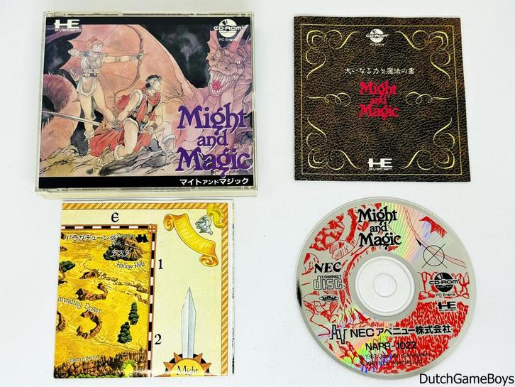 PC Engine - Might & Magic, Spelcomputers en Games, Games | Overige, Gebruikt, Verzenden
