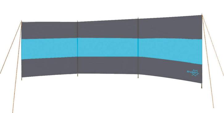 Bo-Camp Windscherm Brendan 3-Vaks 5x1,4 Meter (Windschermen), Caravans en Kamperen, Kampeeraccessoires, Nieuw, Ophalen of Verzenden