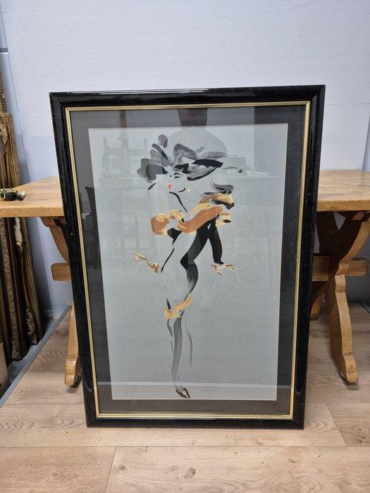 Michell Canneti (XX) - Design model, Antiek en Kunst, Kunst | Schilderijen | Klassiek